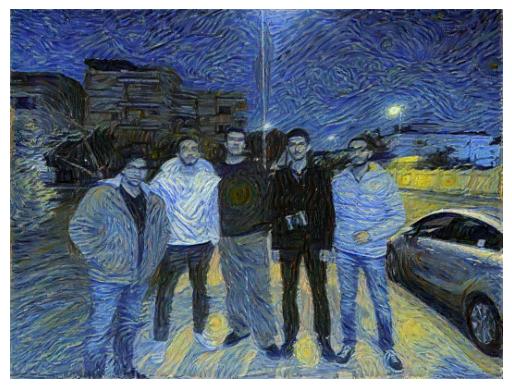 Style Transfer Implementation